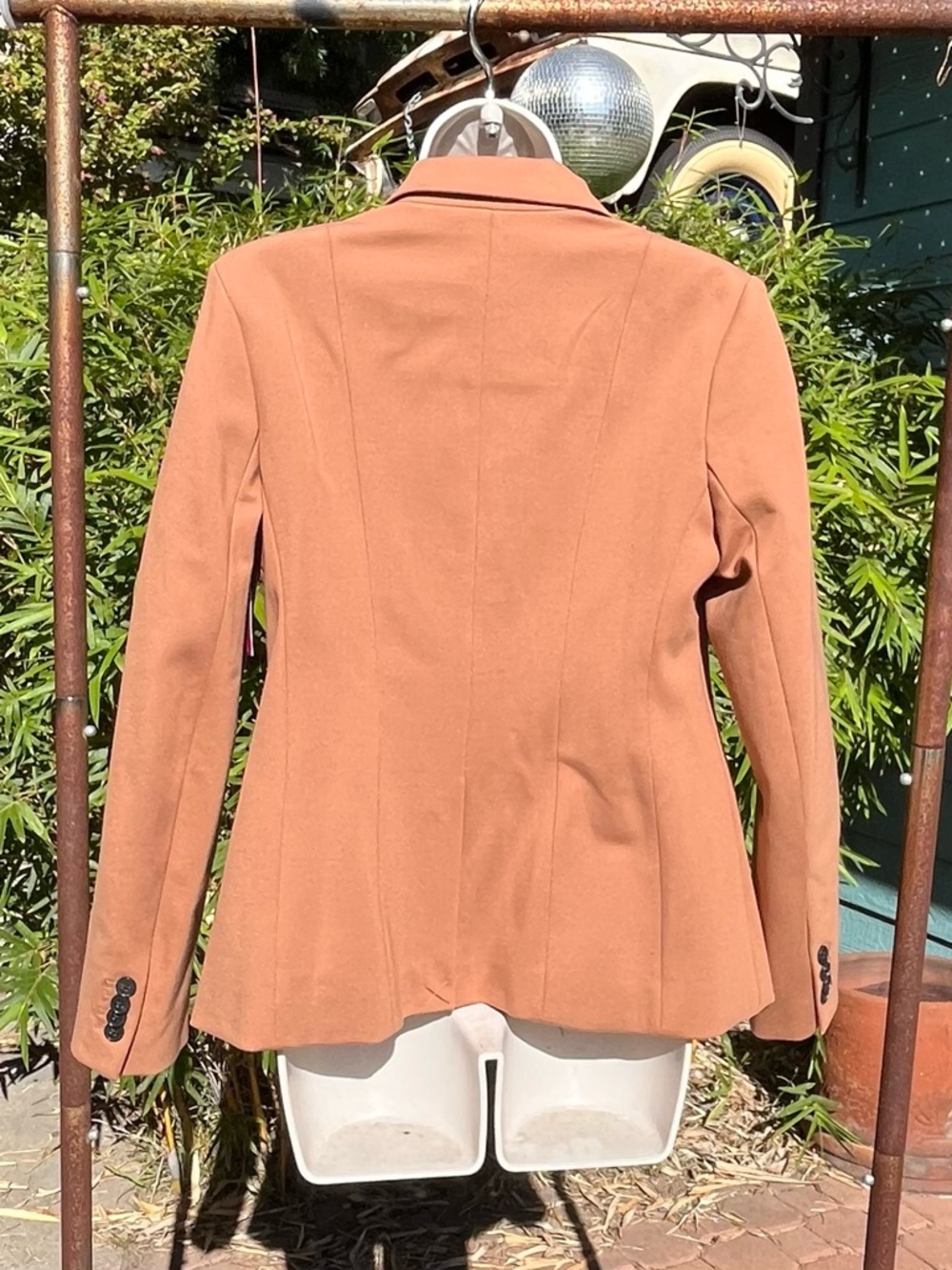 SPANX Tailored Camel Blazer with Single Button - Picture 5 of 7